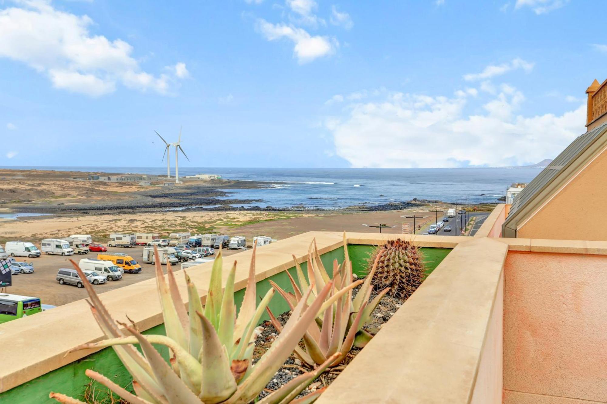 Corralejo Ancla Pool On Roof Top Apartment Exterior photo